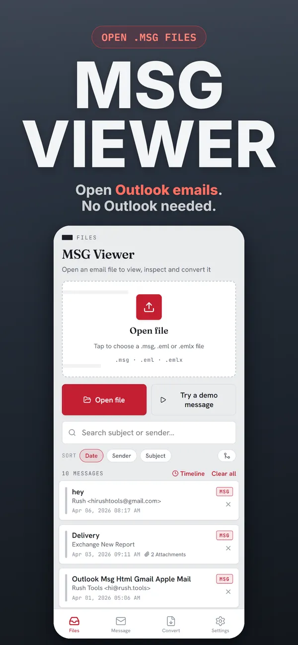 iPhone app screenshot 1