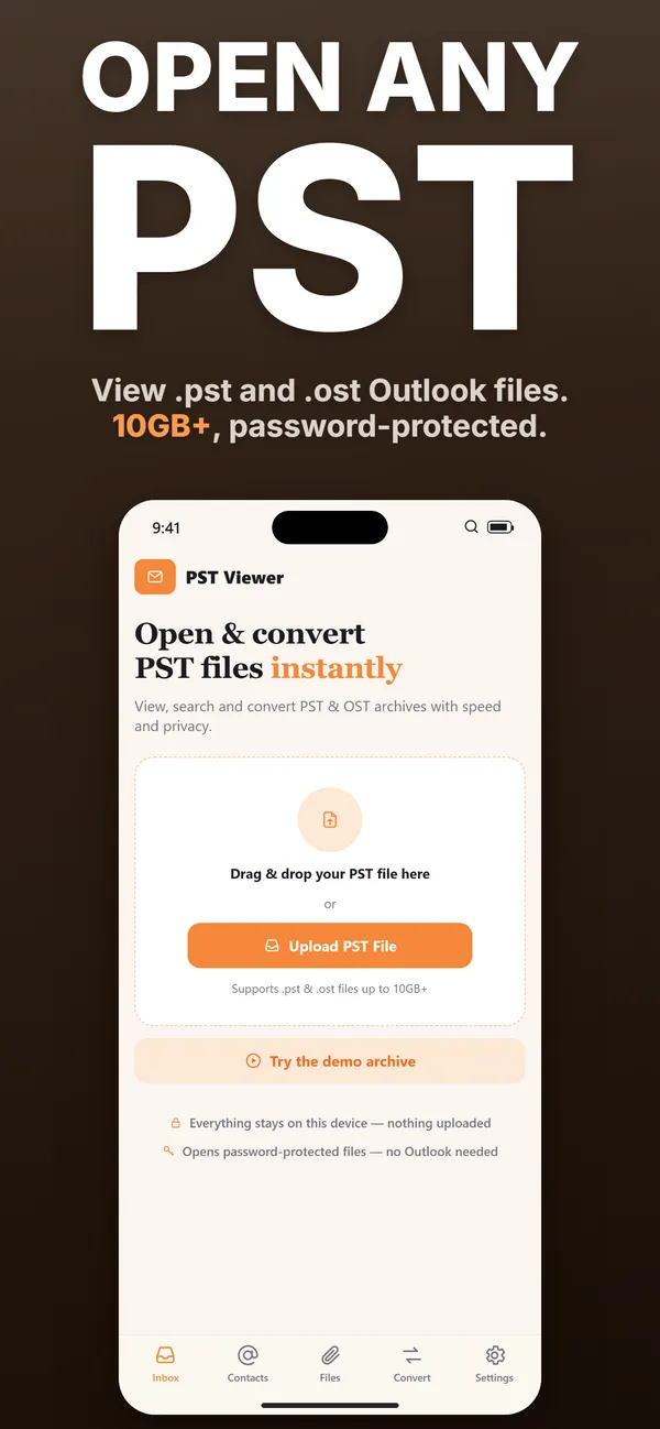 iPhone app screenshot 1