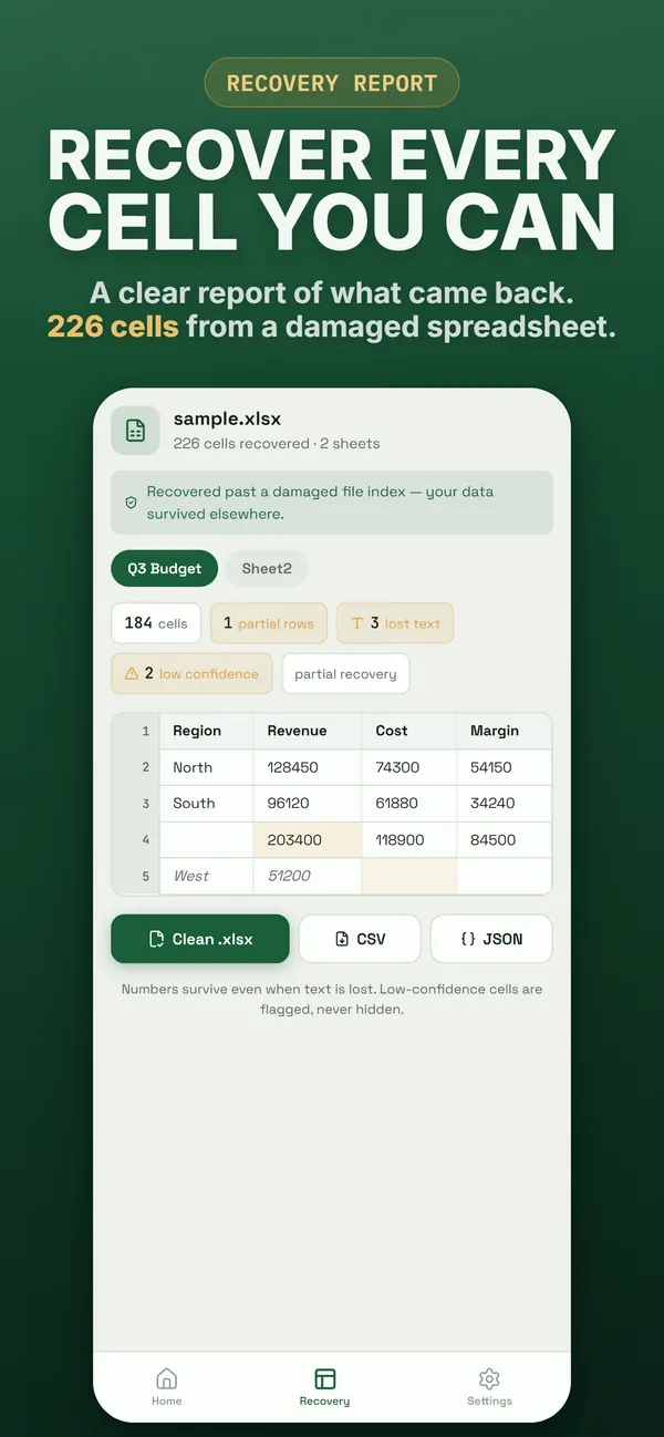 iPhone app screenshot 2